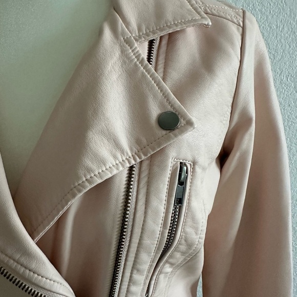 Glassons Pink Faux Leather Jacket - Picture 6 of 11